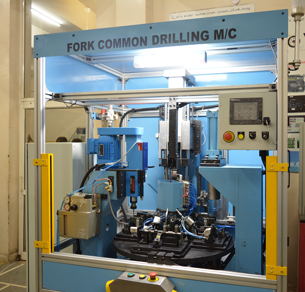 Fork Drilling & Servo pressing machine